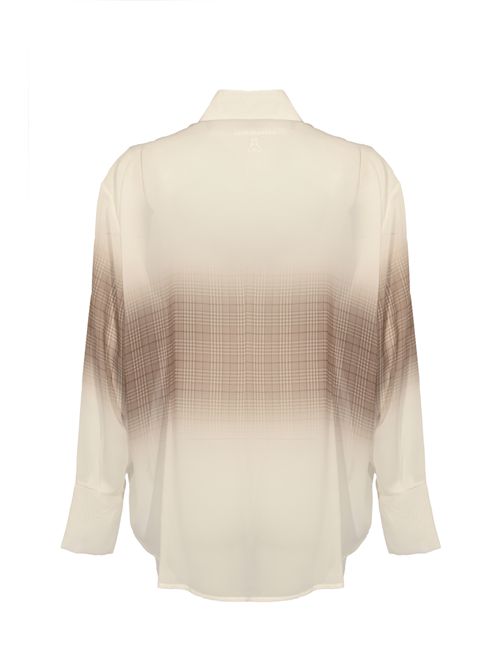 Camicia leggera con stampa checked in chiffon Patrizia Pepe | 8C0822 A9C0X767